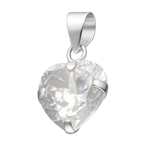 Colgante Corazón Circón 8 mm