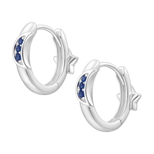 Argolla Huggies Media Luna Estrella Circones Multicolor 16 mm