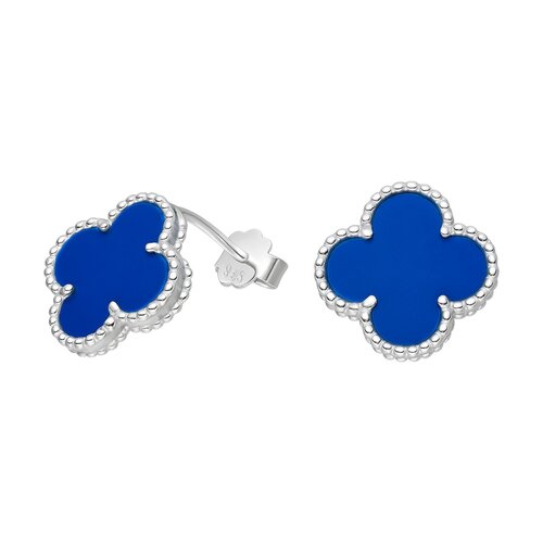 Aro Trébol de la Suerte Lapislázuli