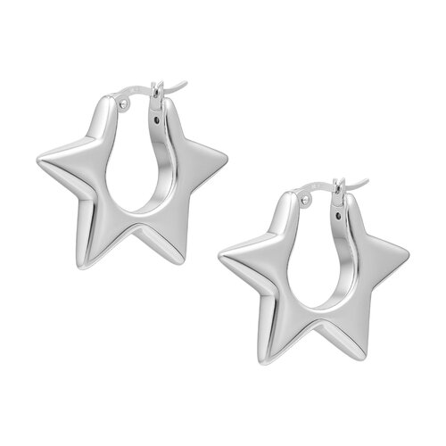 Argolla Estrella Chunky 30x36 mm