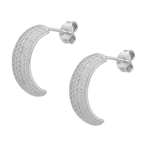 Semi Argolla Circones Pavé 16 mm