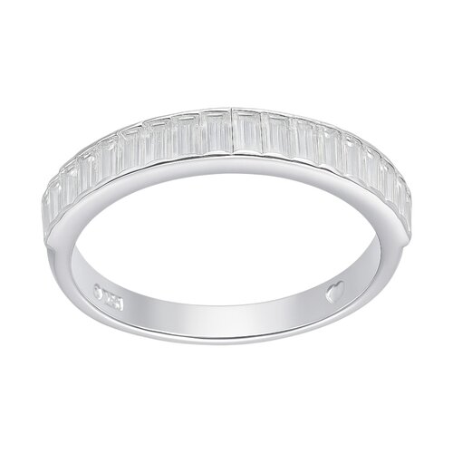 Anillo Cintillo Circones Baguette