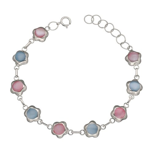 Pulsera Flores Nácar Multicolor