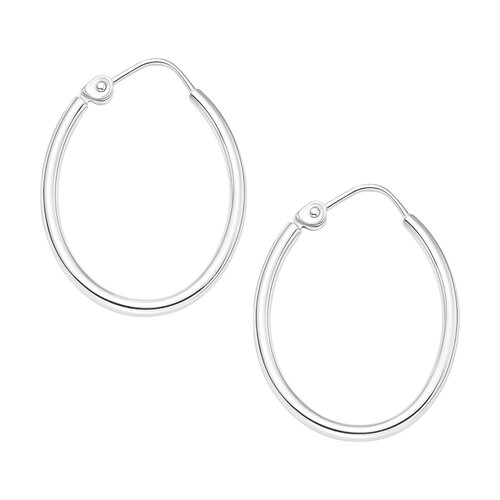 Argolla Ovalada 25x18 mm