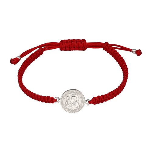 Pulsera Mini Baby Hilo Rojo Ajustable San Benito Abad