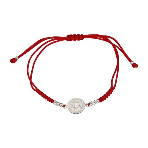 Pulsera Hilo Rojo Ajustable San Benito Abad