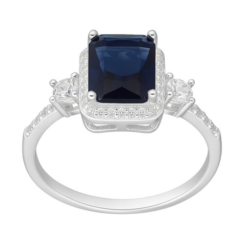 Anillo Circón Zafiro