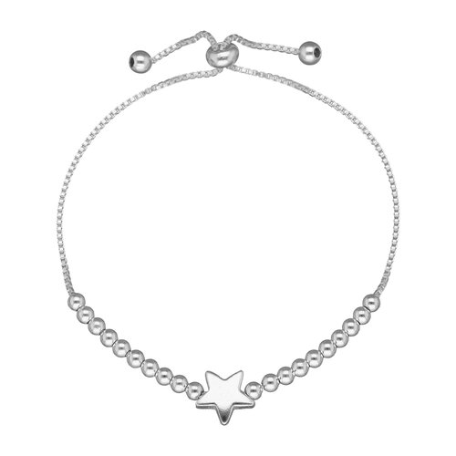 Pulsera Ajustable Esferas Estrella