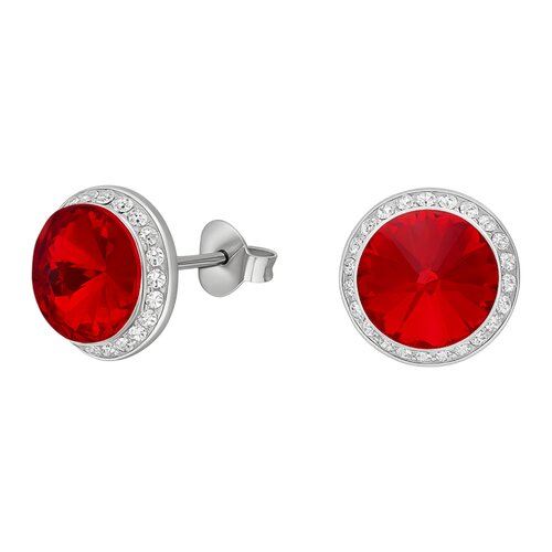 Aro Cristal Hecho con Swarovski® Rojo Strass