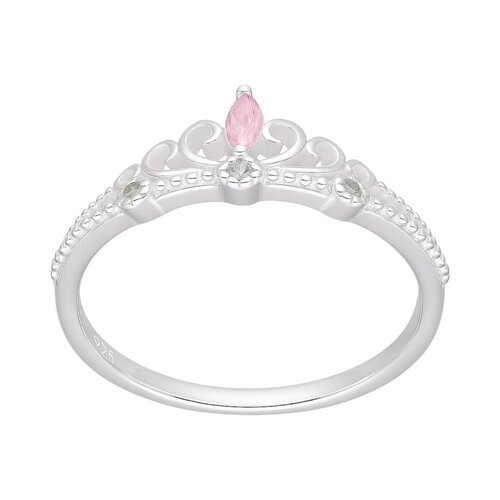 Anillo Corona Circones Rosa Francia