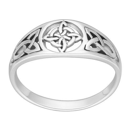 Anillo Nudo de Brujas Triqueta