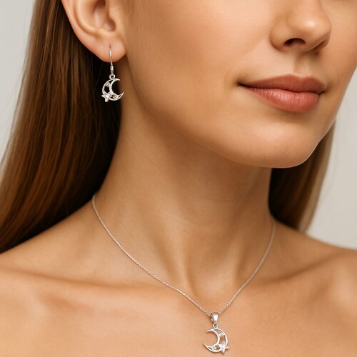 Conjunto Media Luna Estrellas Circones