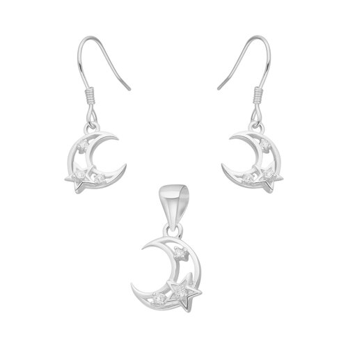 Conjunto Media Luna Estrellas Circones