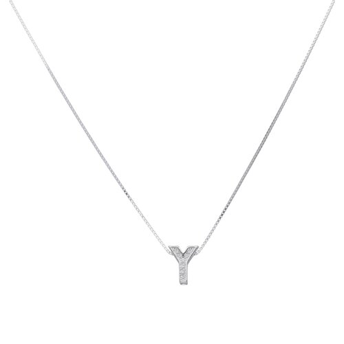 Collar Letra Y Circones