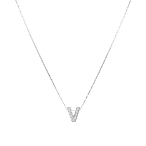 Collar Letra V Circones