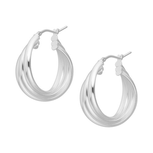 Argolla Triple Entorchada 25 mm