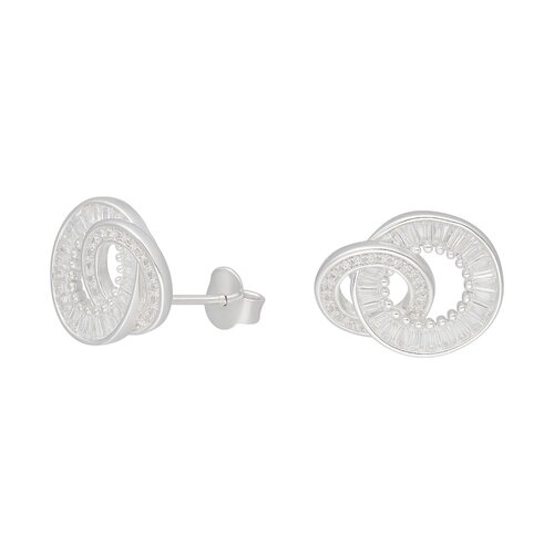 Aro Círculos Entrelazados Circones Baguette