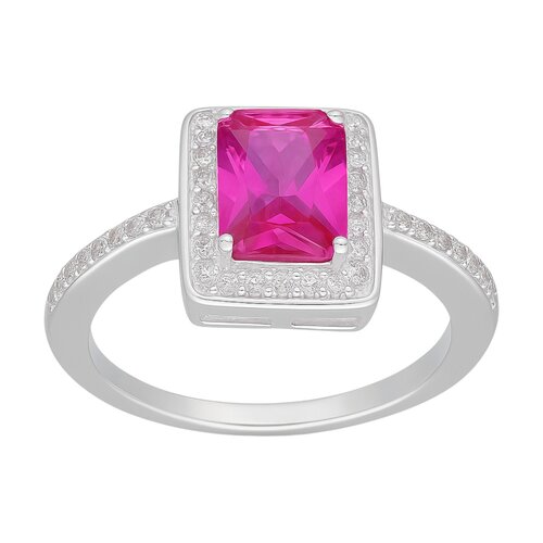 Anillo Circones Rubí Pave