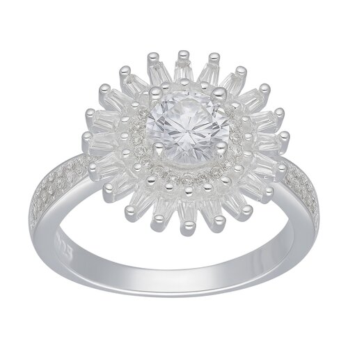 Anillo Girasol Circones Pavé