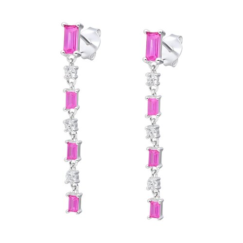 Aro Circones Baguette Fucsia