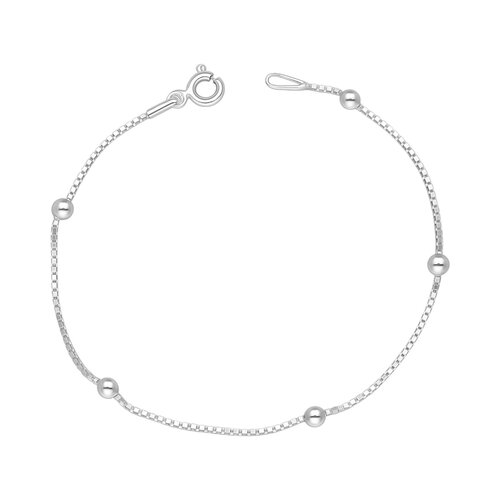 Pulsera Veneciana con Esferas 16 cm