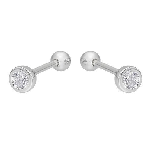 Aro con Tope Circón 3 mm