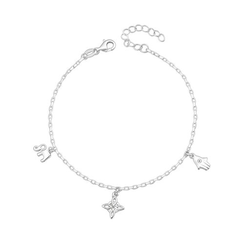 Pulsera Amuletos Protección Circón