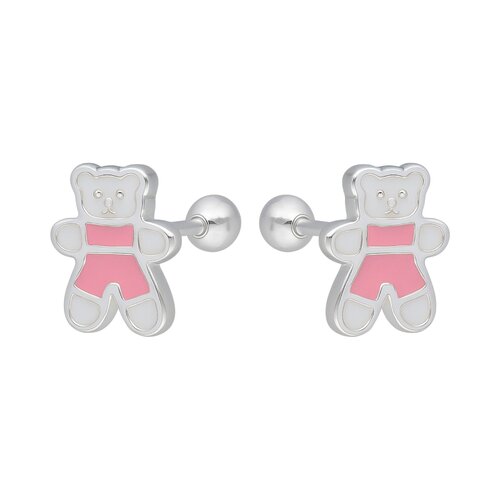 Aro con Tope Osito Esmaltado