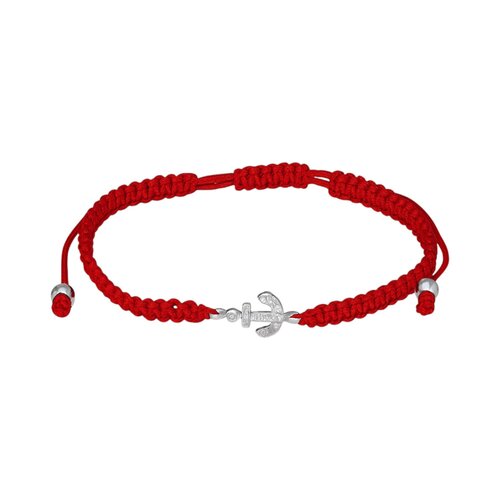 Pulsera Ajustable Hilo Rojo Ancla Circones