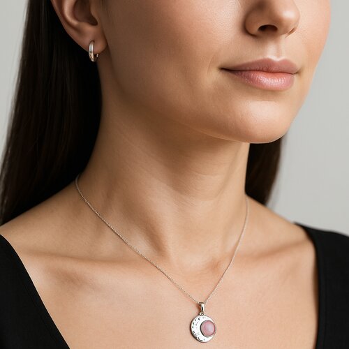 Colgante Estrellas Cuarzo Rosado