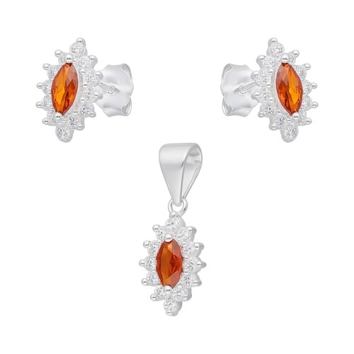 Conjunto Mini Lady Circón Granate