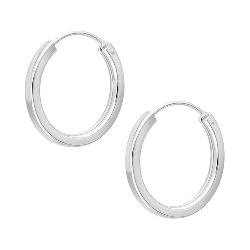 Argolla Corte Cuadrado 18 mm