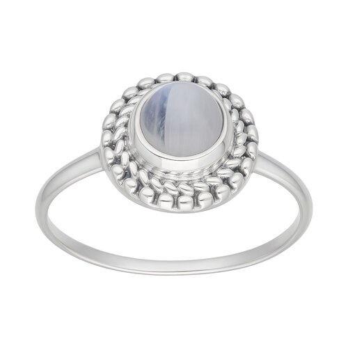 Anillo Circulo Piedra Luna