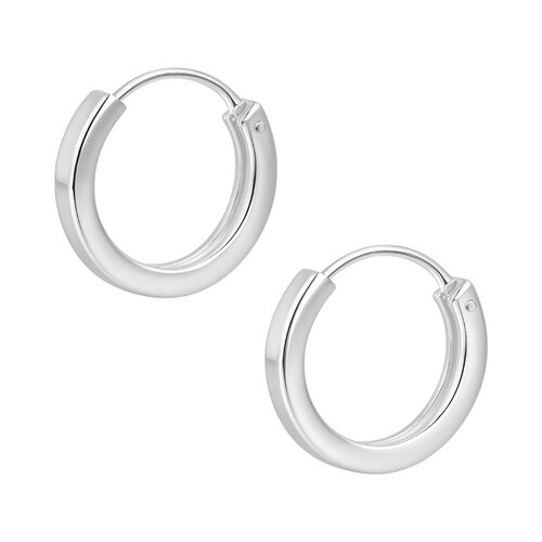 Argolla Corte Cuadrado 14 mm