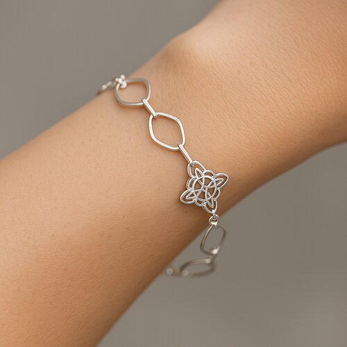 Pulsera Nudo de Brujas Ovalos