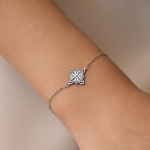 Pulsera Nudo de Brujas Abalón