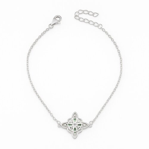 Pulsera Nudo de Brujas Abalón