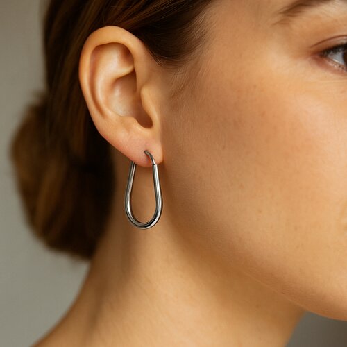 Argolla Ovalada 20x13 mm