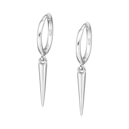 Argolla Huggie Punta 11 mm