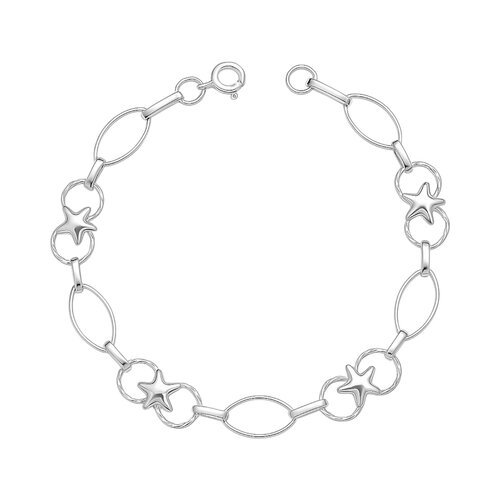 Pulsera Círculos Óvalos Estrellas