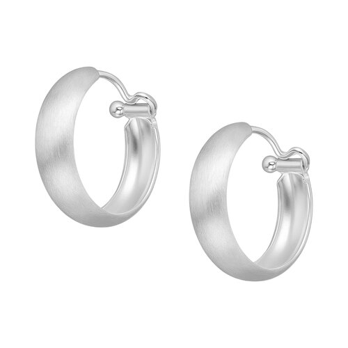 Argolla Estilo Bote Satinada 18 mm