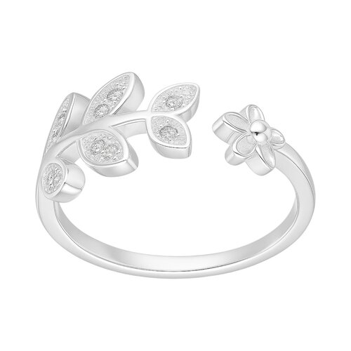 Anillo Flor Espiga Circones