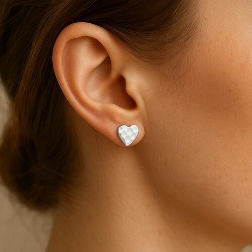 Aro Corazón Facetado