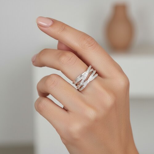 Anillo Cintillo Trenzado Circones