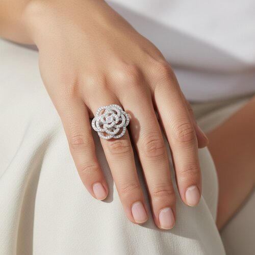 Anillo Flor Circones