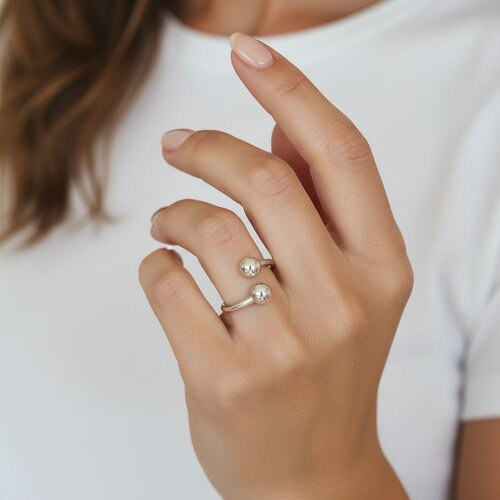 Anillo Ajustable Esferas