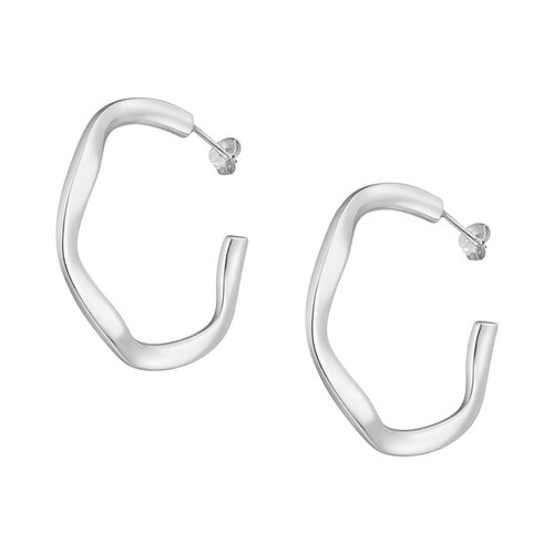 Semi Argolla Ondulada 40 mm