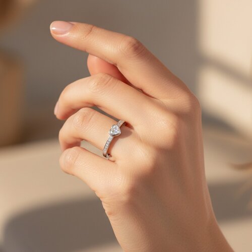 Anillo Corazón Circones