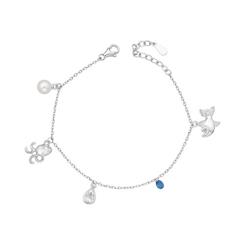 Pulsera Perla Tiburón Pulpo Circones