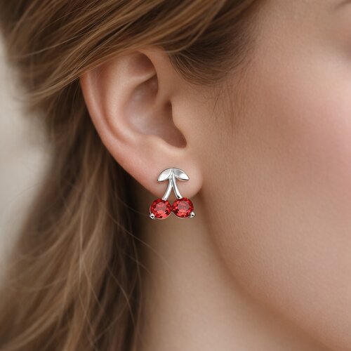 Aro Cereza Circones Rubí